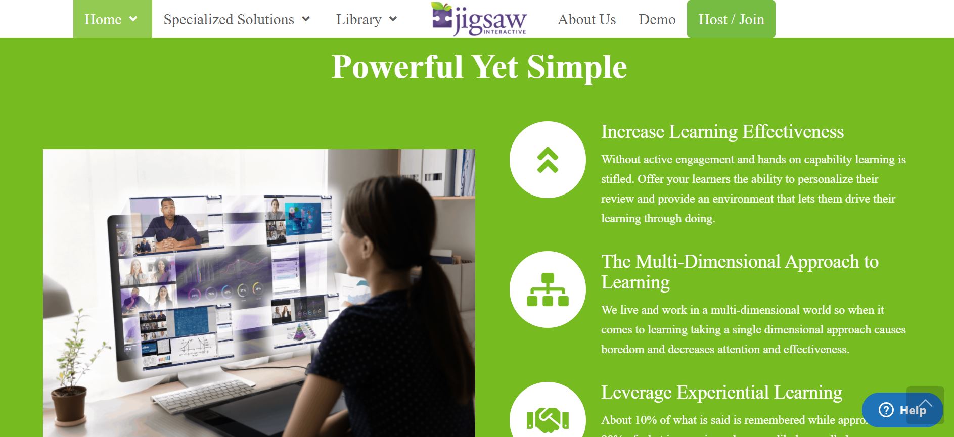 Find pricing, reviews and other details about Jigsaw Interactive
