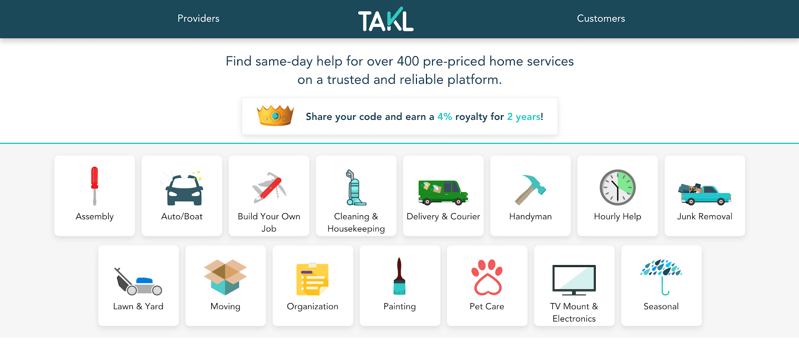 Find pricing, reviews and other details about Takl