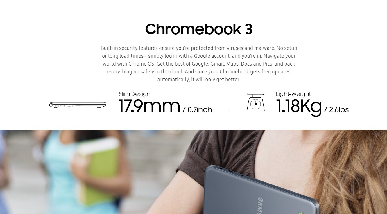 Get feedback from a vast remote working audience about Samsung Chromebook 3