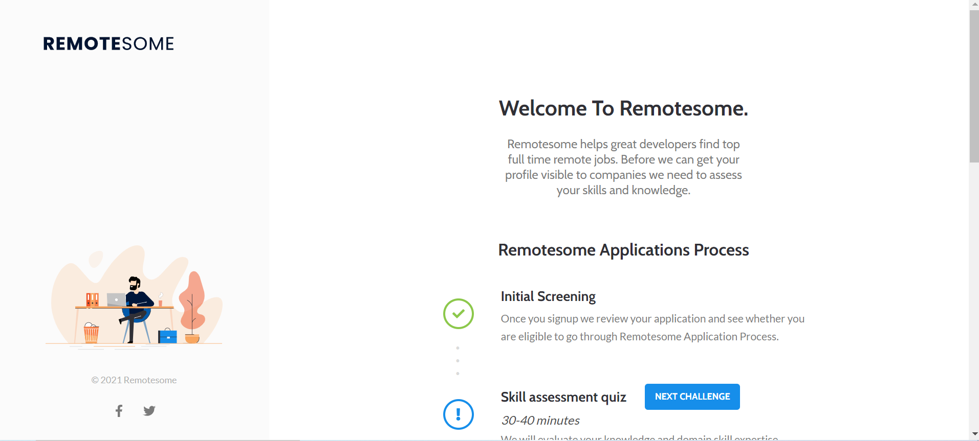 Get feedback from a vast remote working audience about Remotesome