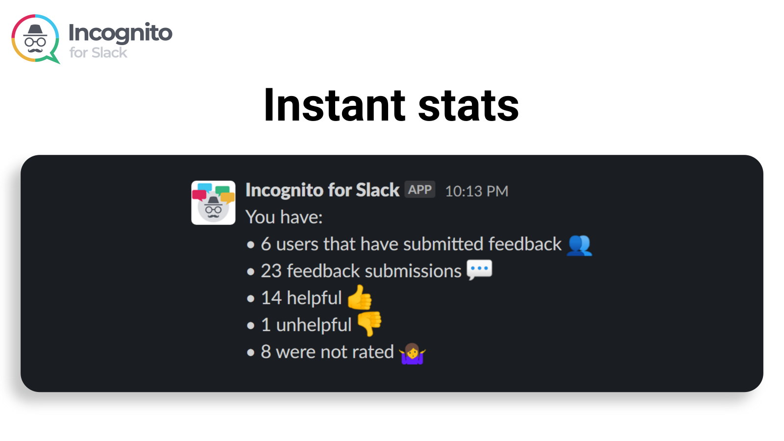 Find pricing, reviews and other details about Incognito for Slack