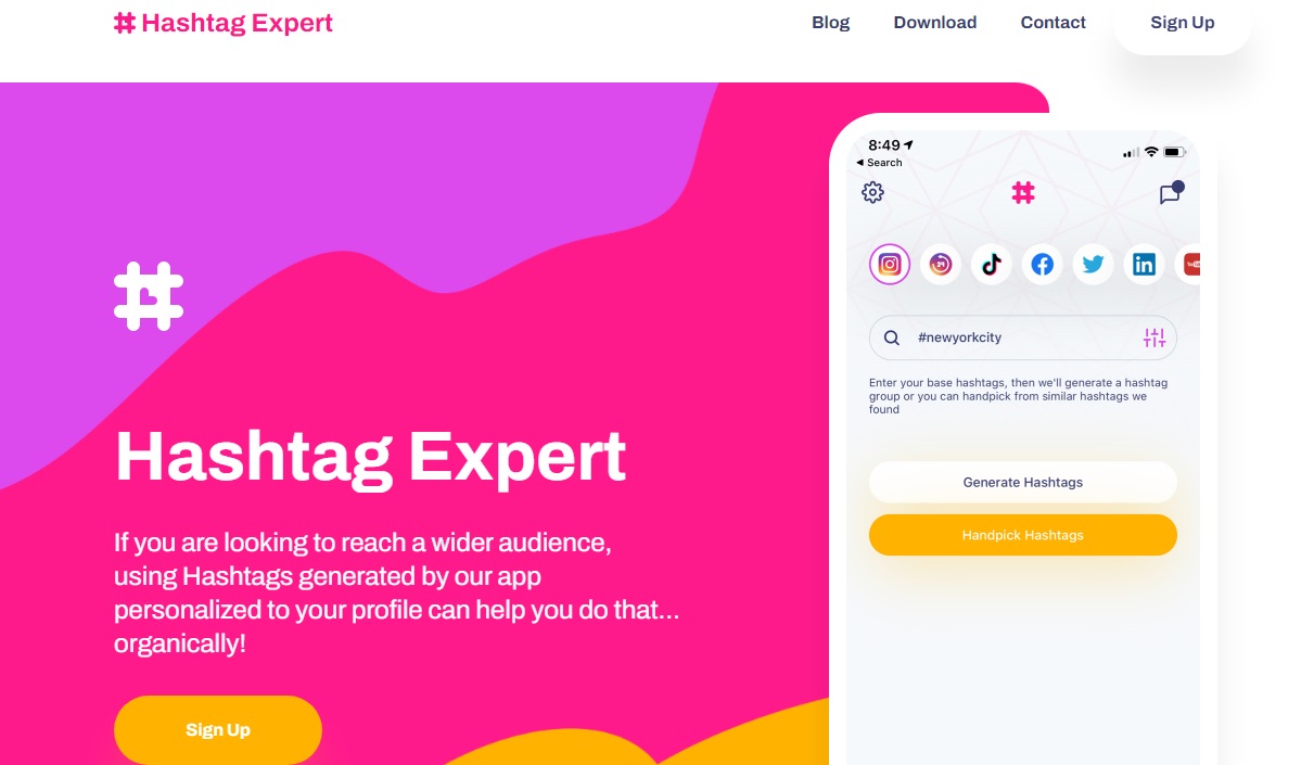 Find detailed information about Hashtag Expert