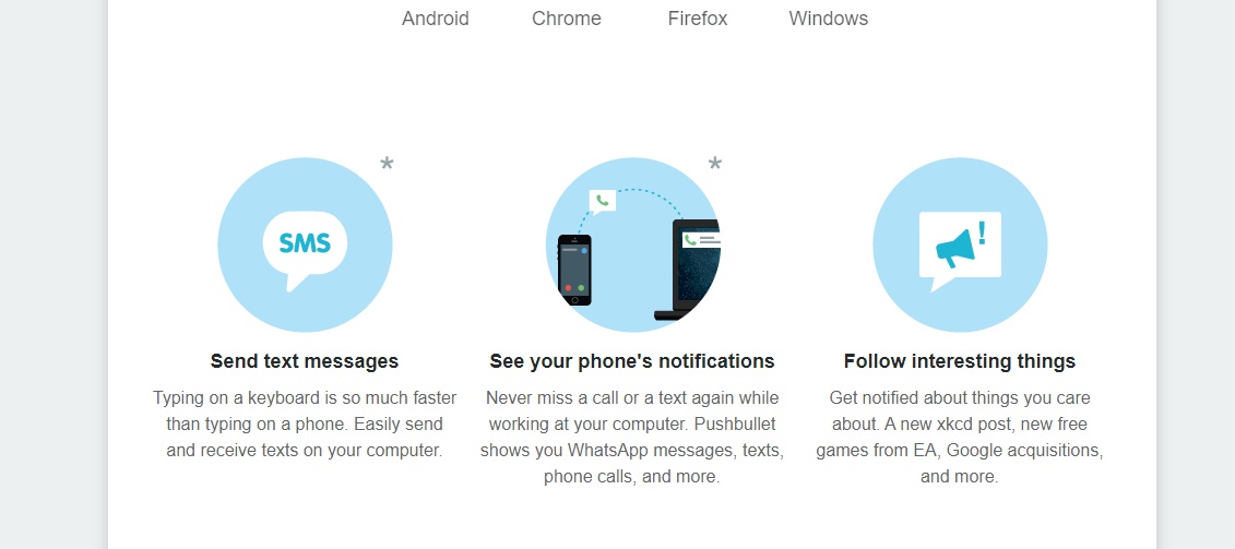 Get feedback from a vast remote working audience about Pushbullet