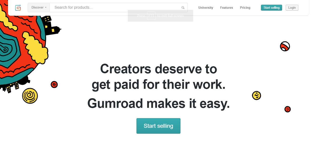 Find detailed information about Gumroad