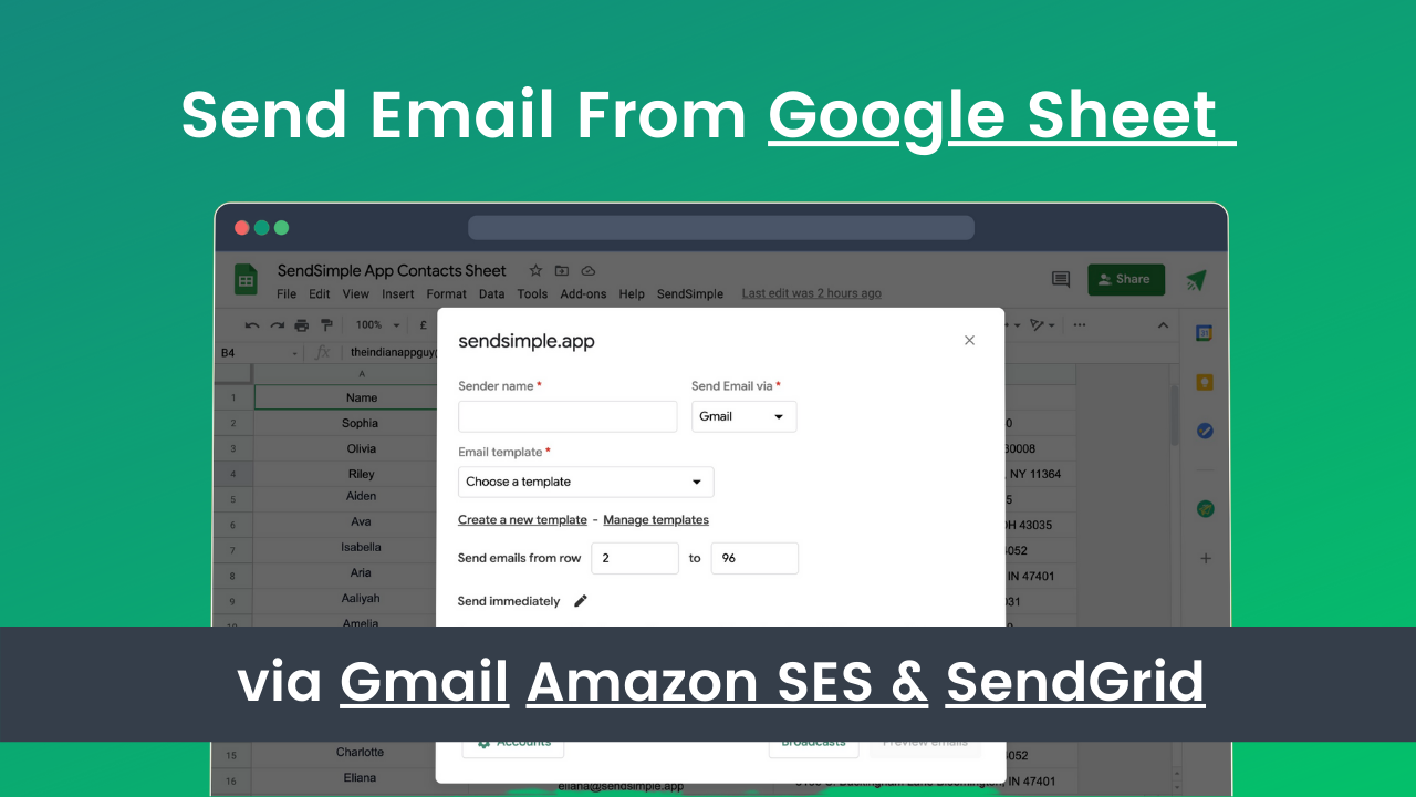 Find detailed information about SendSimple