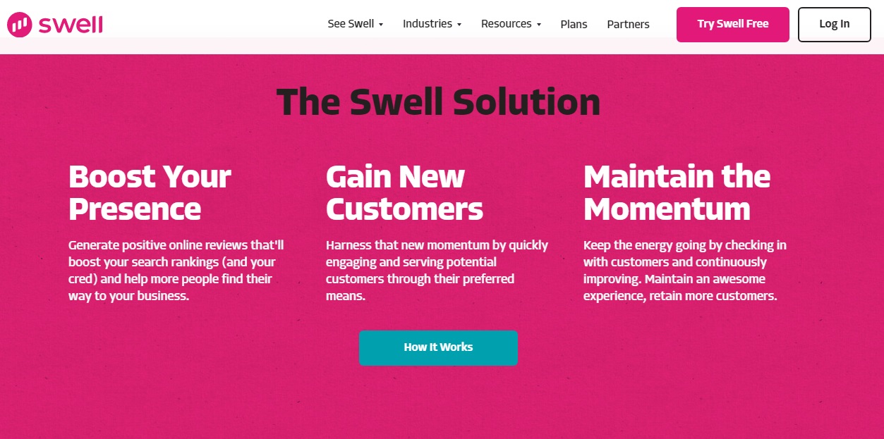 Find pricing, reviews and other details about Swell