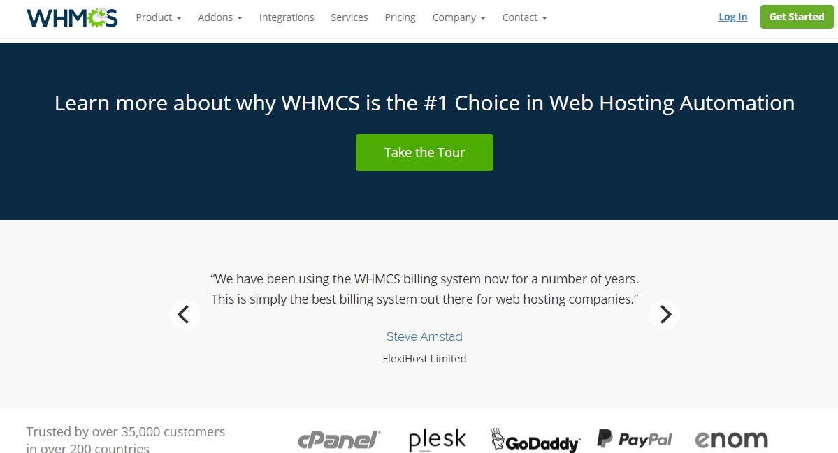 Find pricing, reviews and other details about WHMCS