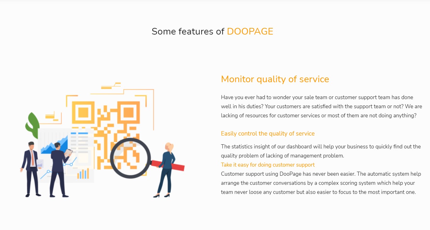 Find pricing, reviews and other details about DooPage