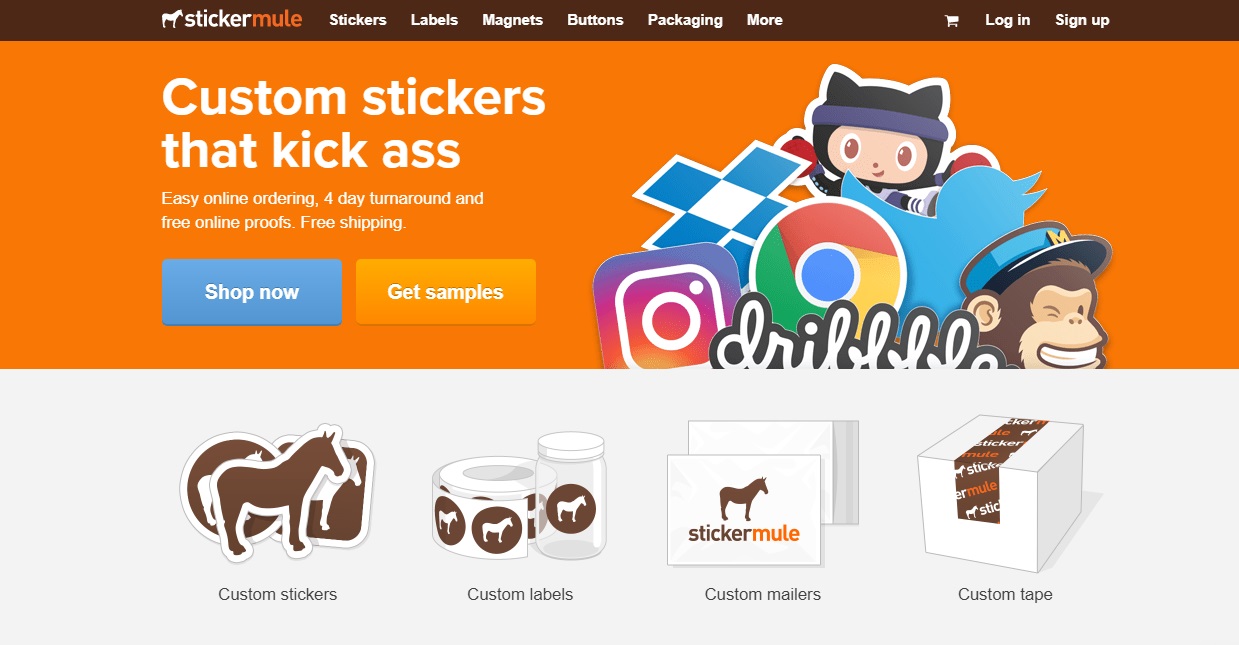 Find detailed information about Sticker Mule