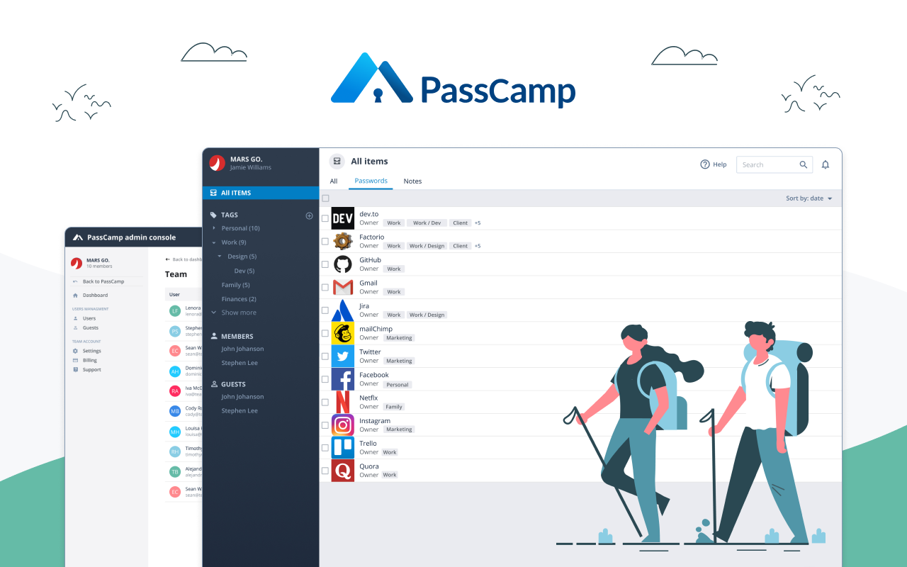 Find detailed information about PassCamp