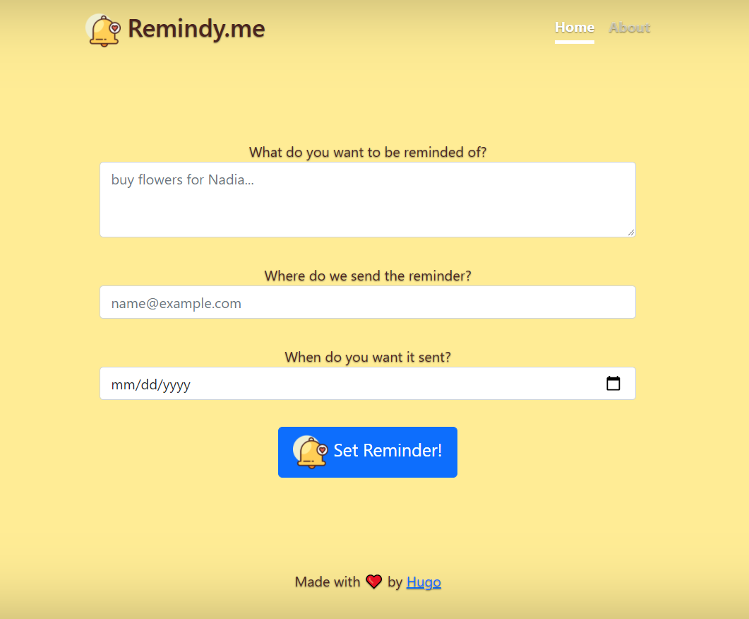 Find detailed information about Remindy