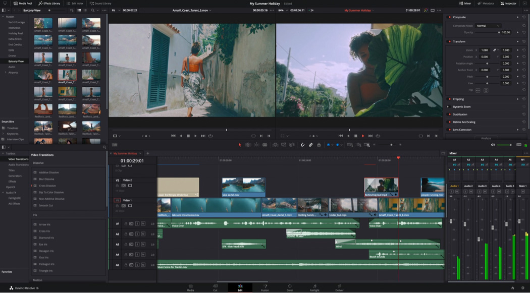 Detailed reviews and information for remote teams DaVinci Resolve