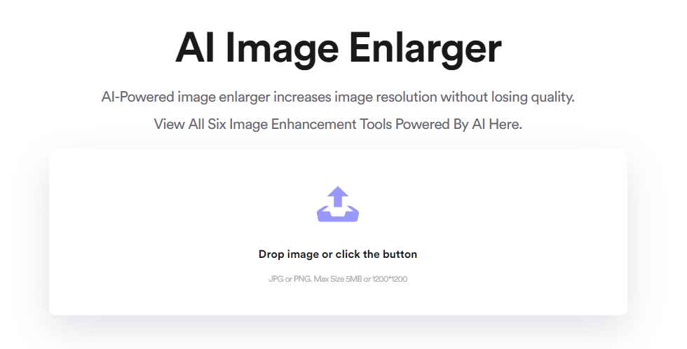 Find detailed information about AI Image Enlarger