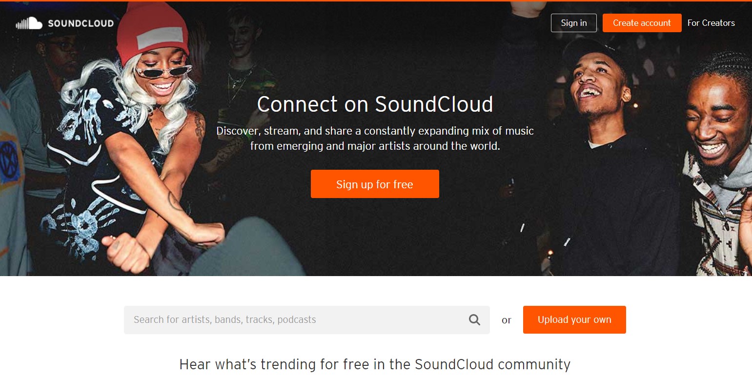 Find detailed information about SoundCloud