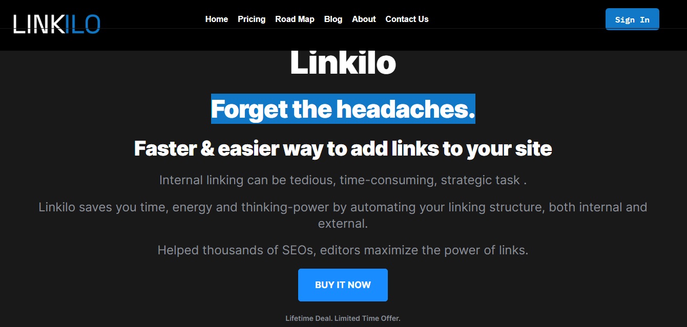 Find detailed information about Linkilo