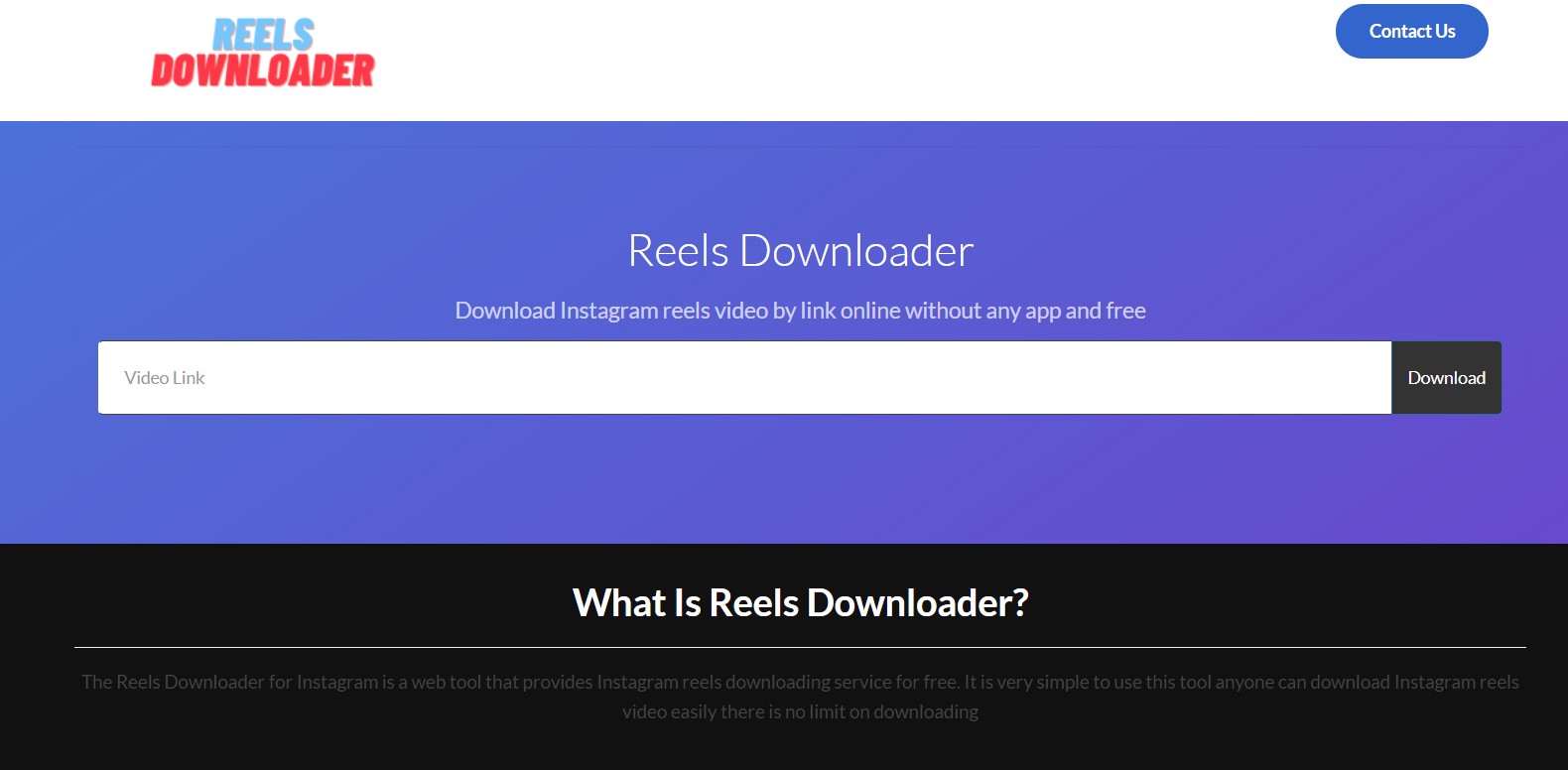 Find detailed information about Reels Downloader