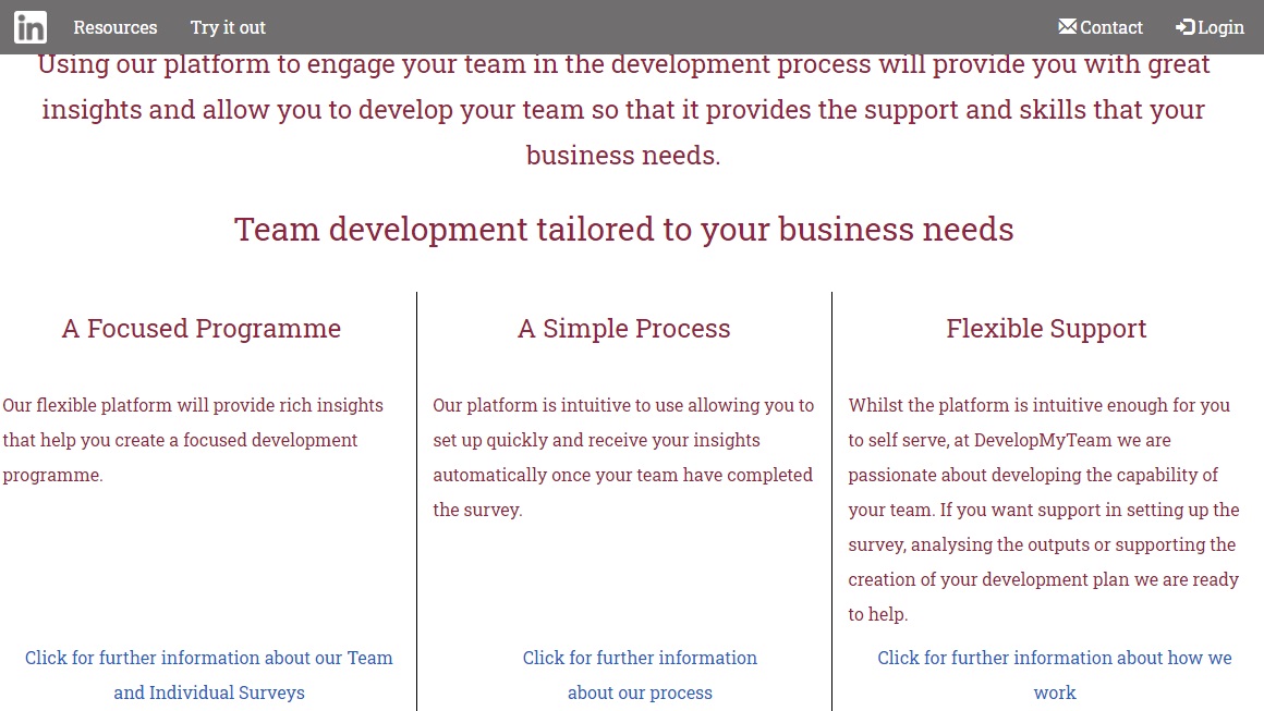 Find pricing, reviews and other details about DevelopMyTeam