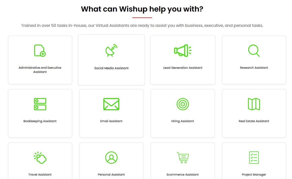 Find pricing, reviews and other details about Wishup