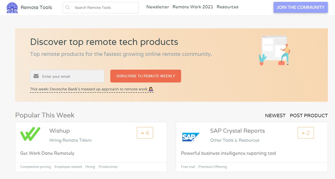 Find detailed information about Remote Tools
