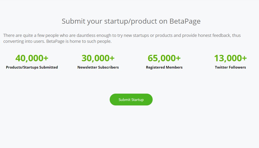 Get feedback from a vast remote working audience about BetaPage