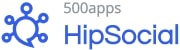 HipSocial by 500apps - Logo