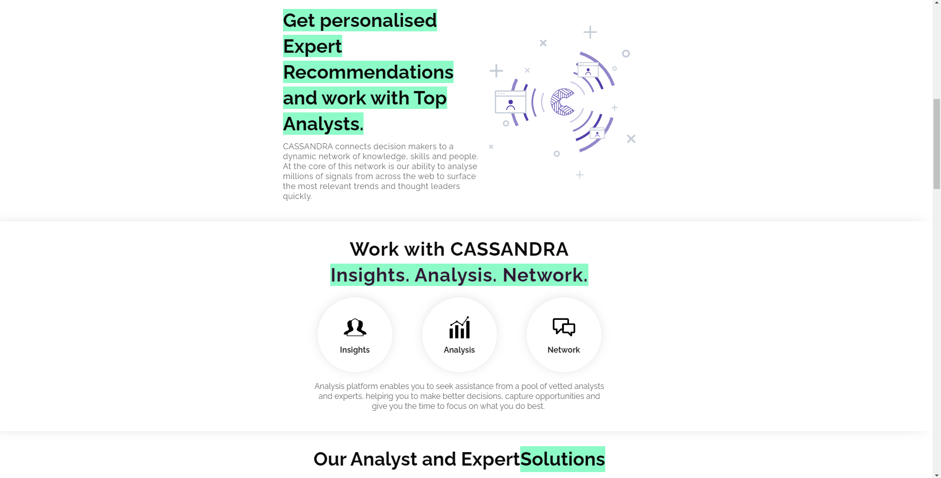 Find pricing, reviews and other details about CASSANDRA