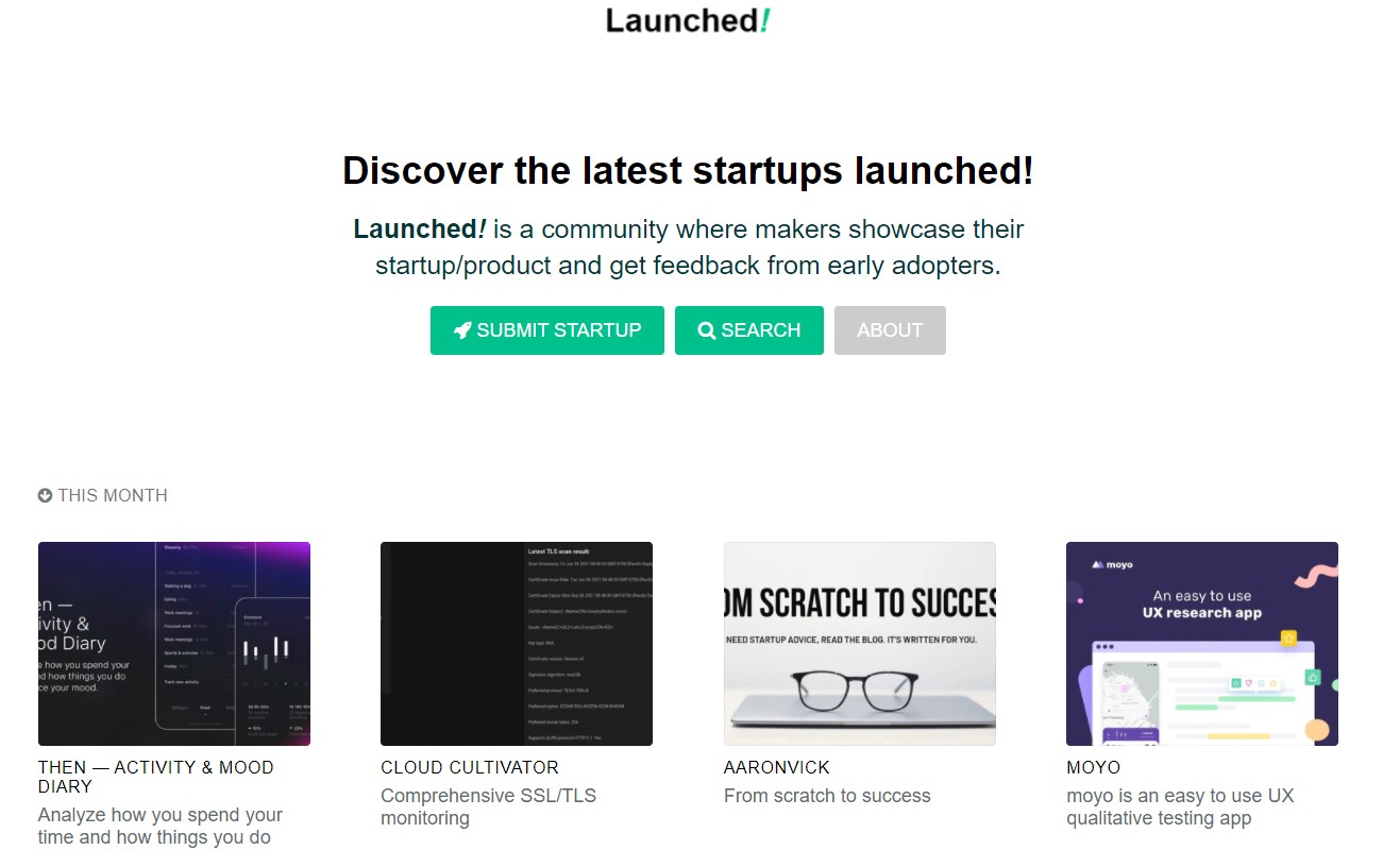 Find detailed information about Launched!
