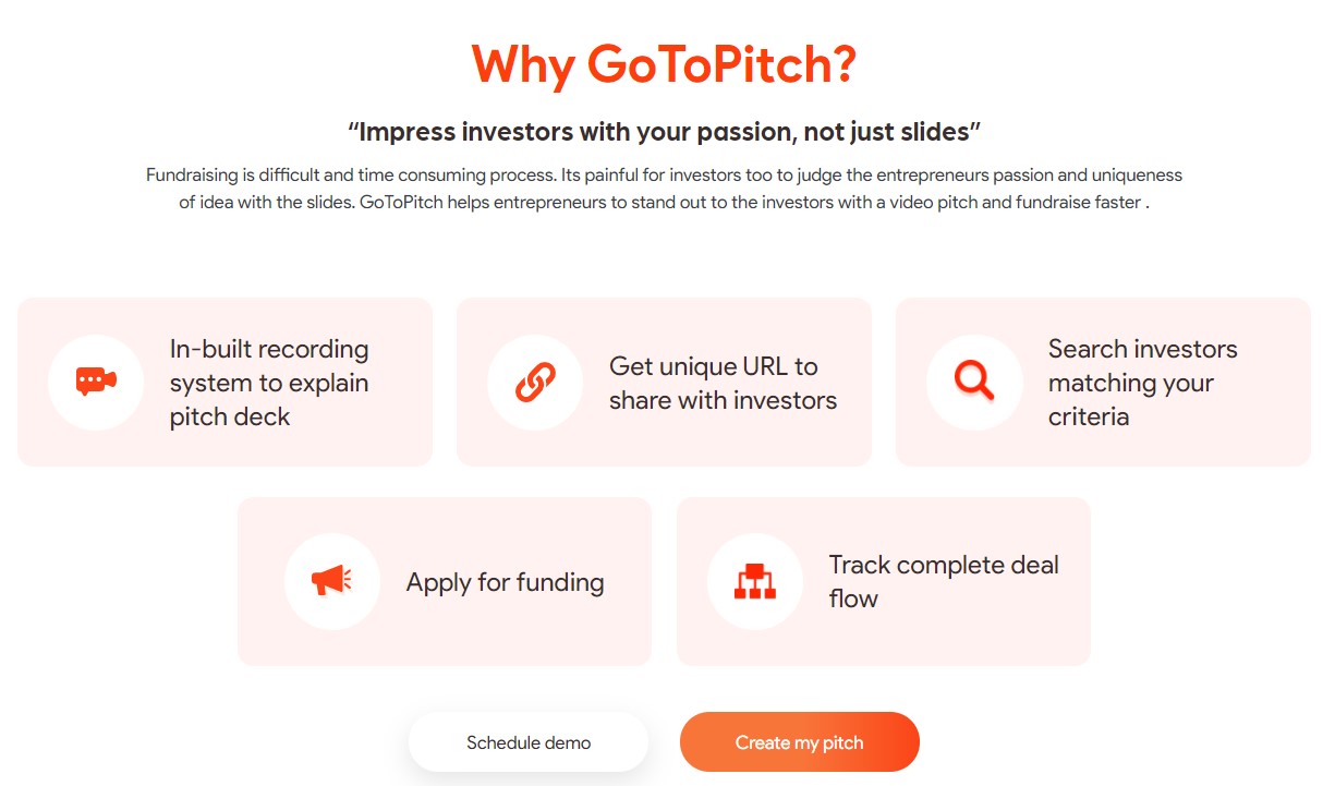 Get feedback from a vast remote working audience about GoToPitch.ai