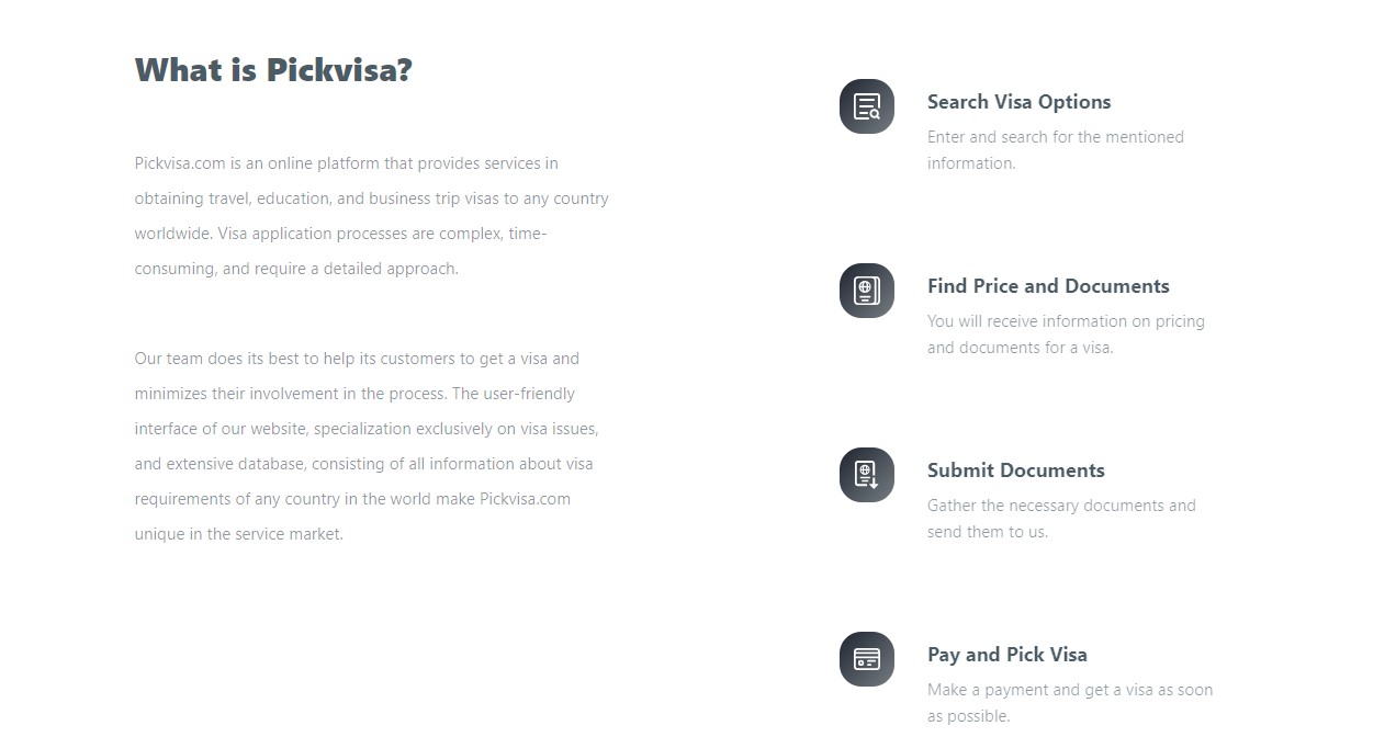 Get feedback from a vast remote working audience about Pickvisa