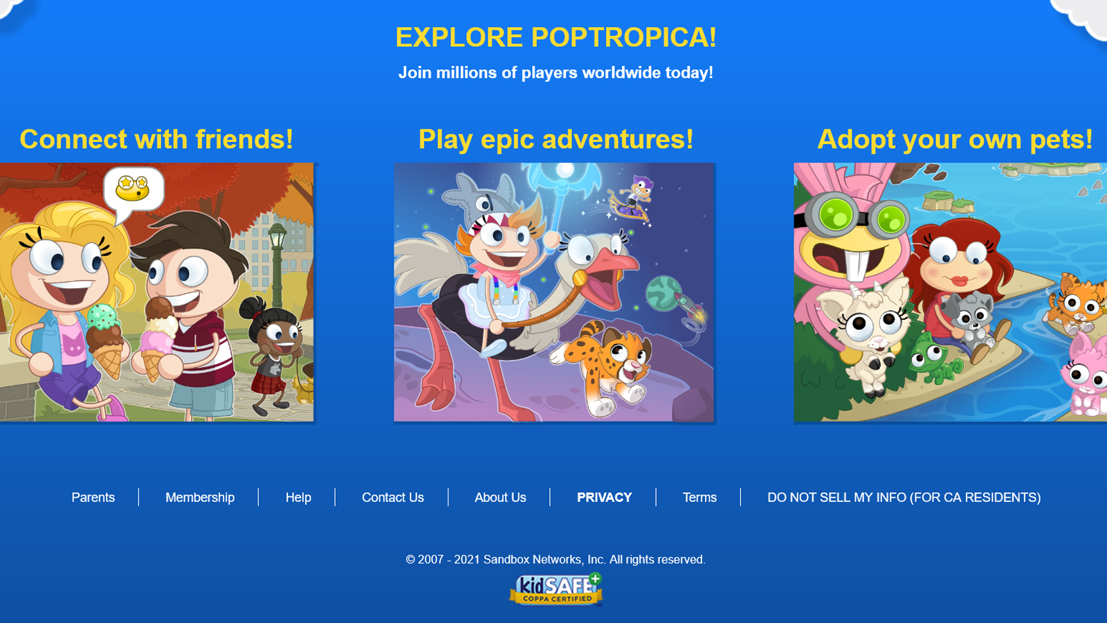 Get feedback from a vast remote working audience about Poptropica
