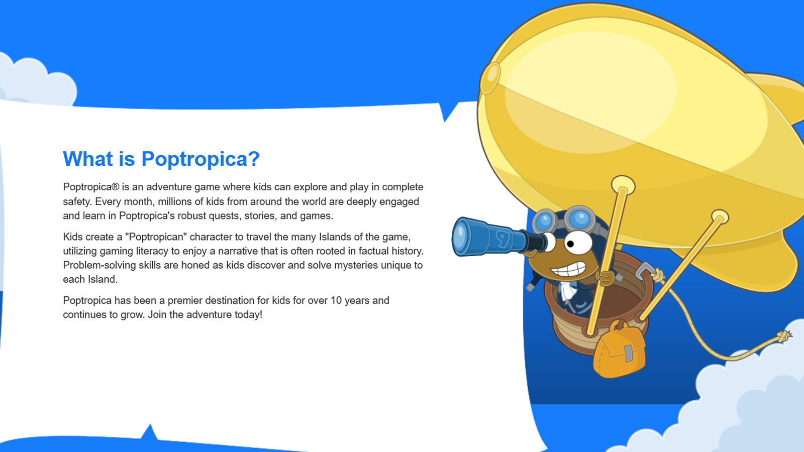 Find pricing, reviews and other details about Poptropica