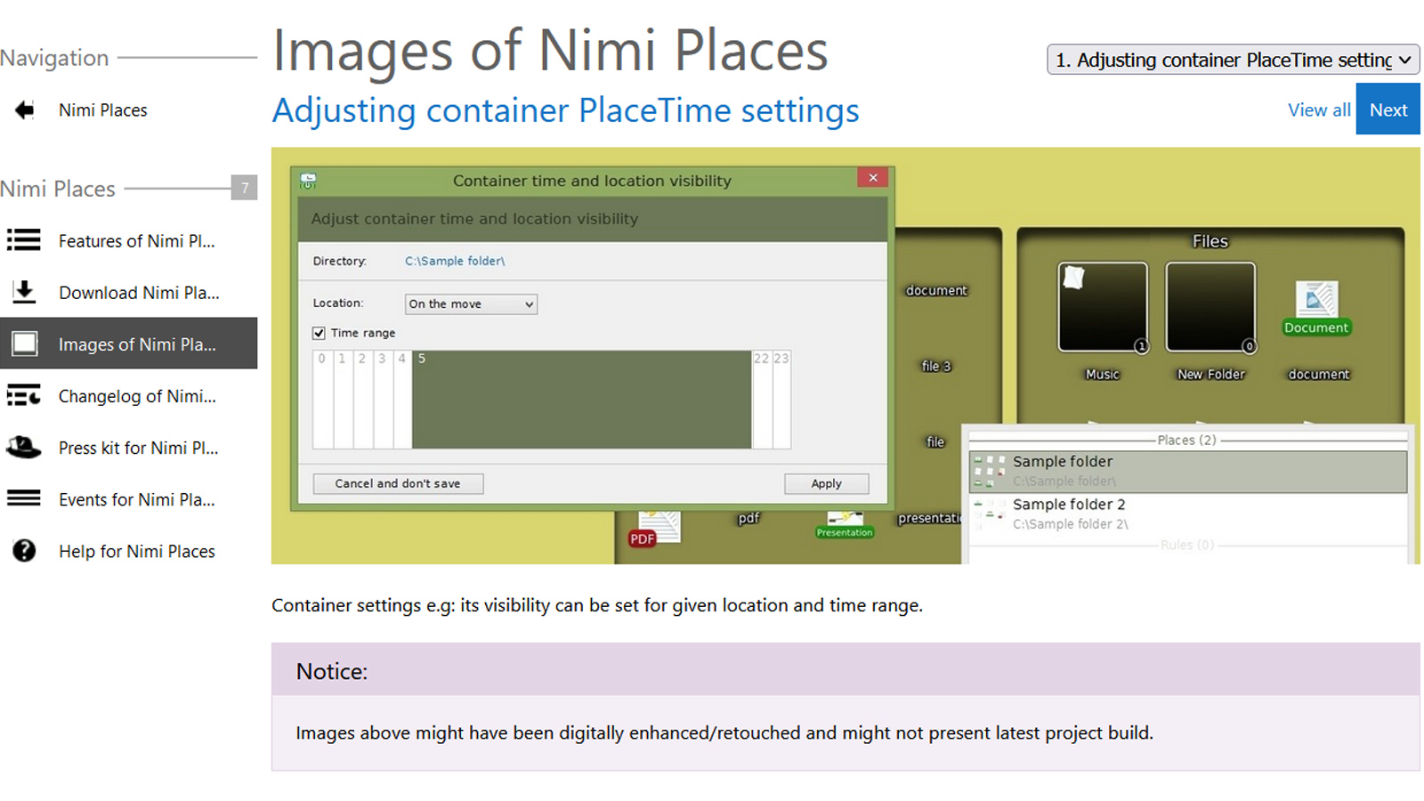 Find detailed information about Nimi Places