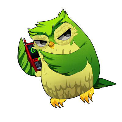 Prank Owl - Logo