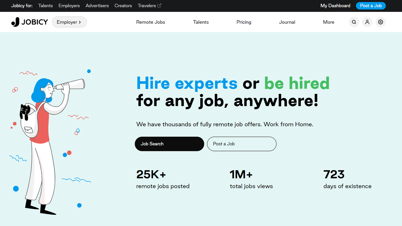 Find detailed information about Jobicy: Remote Jobs