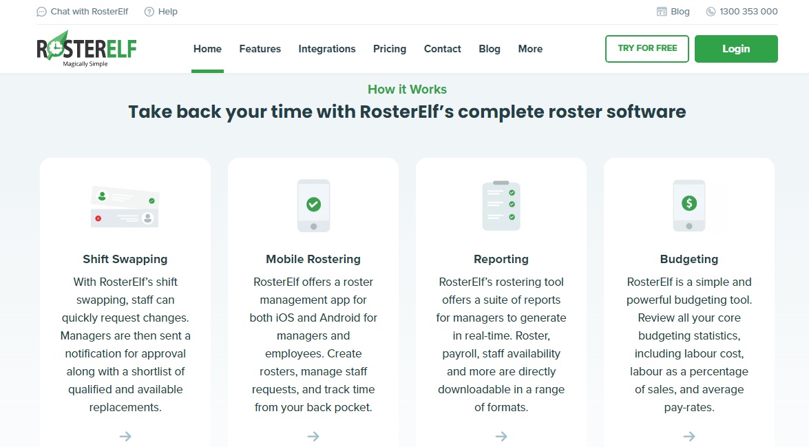 Get feedback from a vast remote working audience about RosterElf