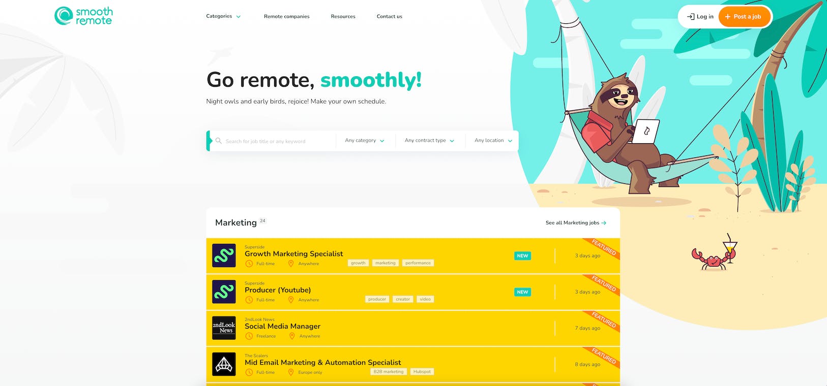 Find detailed information about Smooth Remote