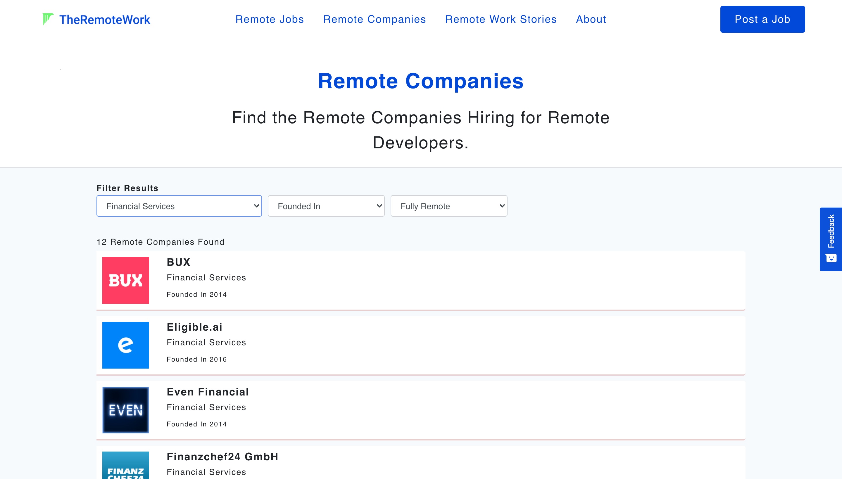 Find pricing, reviews and other details about TheRemoteWork