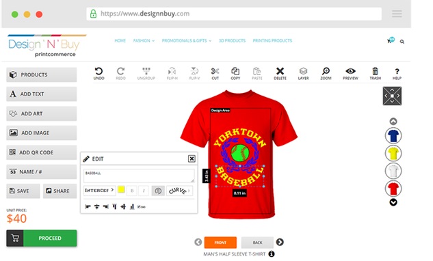 Find detailed information about T-shirt Design Software