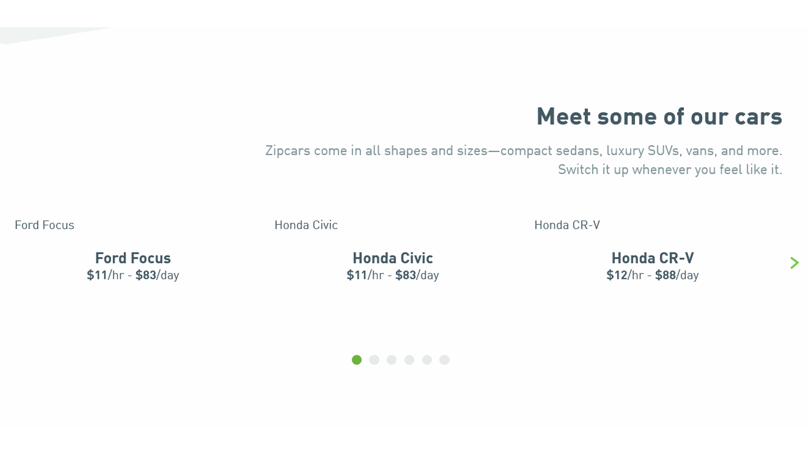 Find pricing, reviews and other details about Zipcar