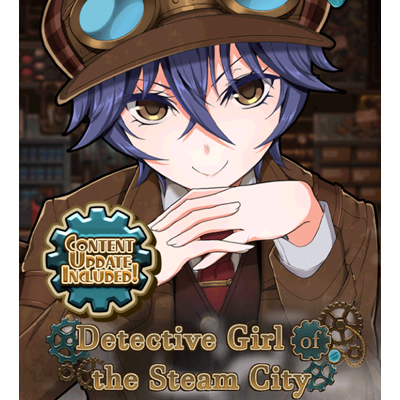 Detective Girl of the Steam City - Logo