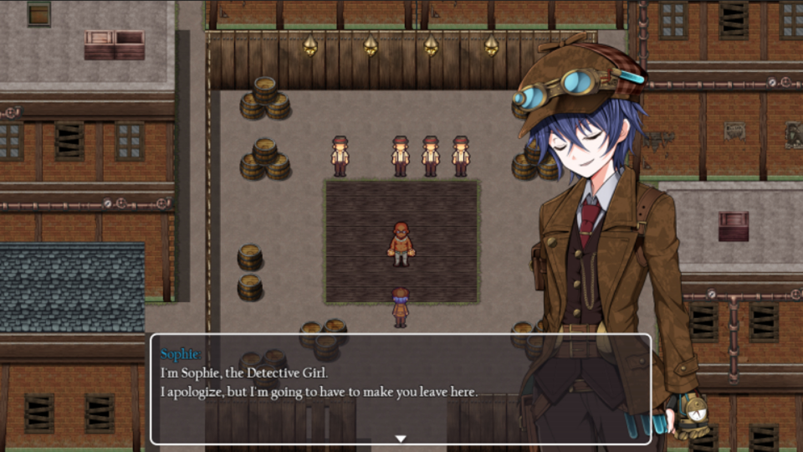 Find detailed information about Detective Girl of the Steam City
