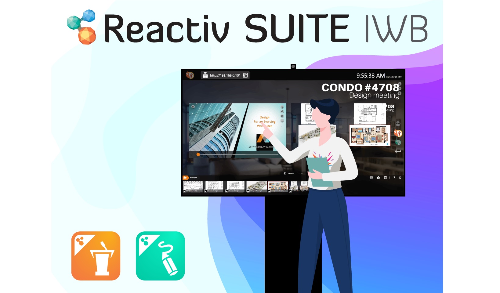 Get feedback from a vast remote working audience about Reactiv Suite
