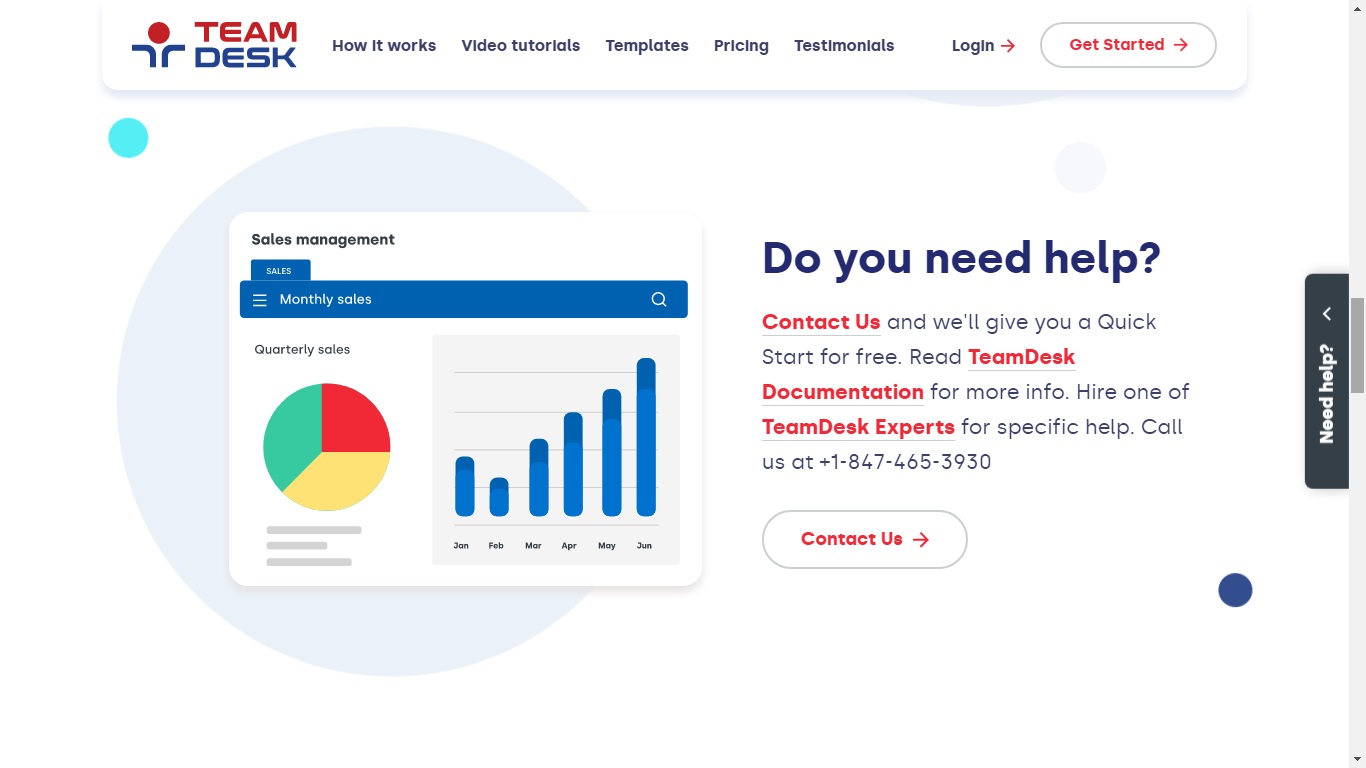 Detailed reviews and information for remote teams TeamDesk