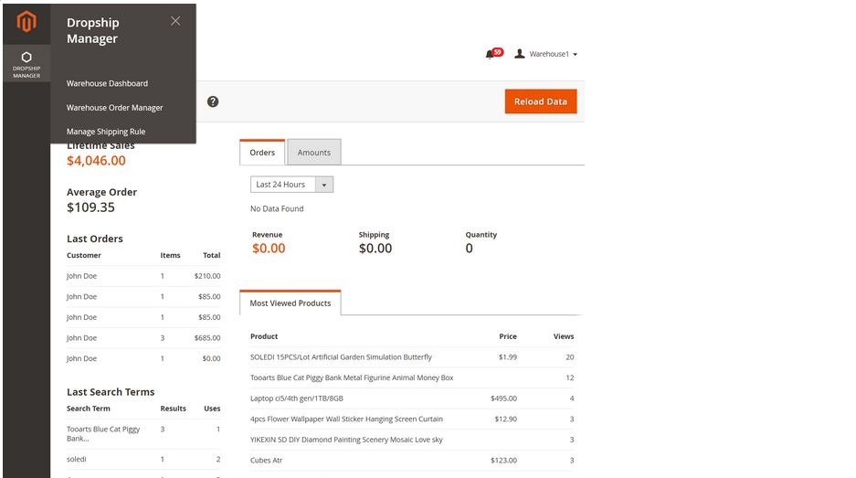Find pricing, reviews and other details about Magento 2 Dropship