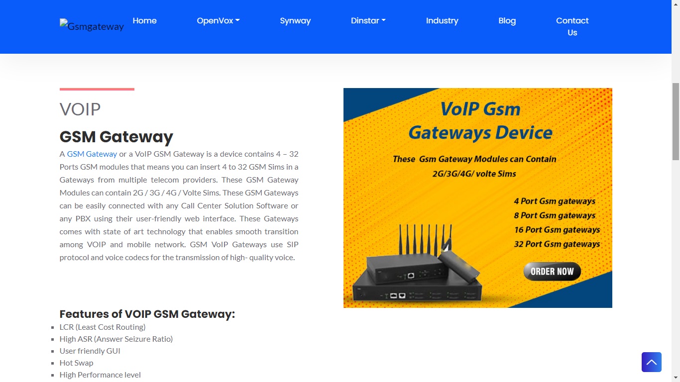 Get feedback from a vast remote working audience about GSM Gateway
