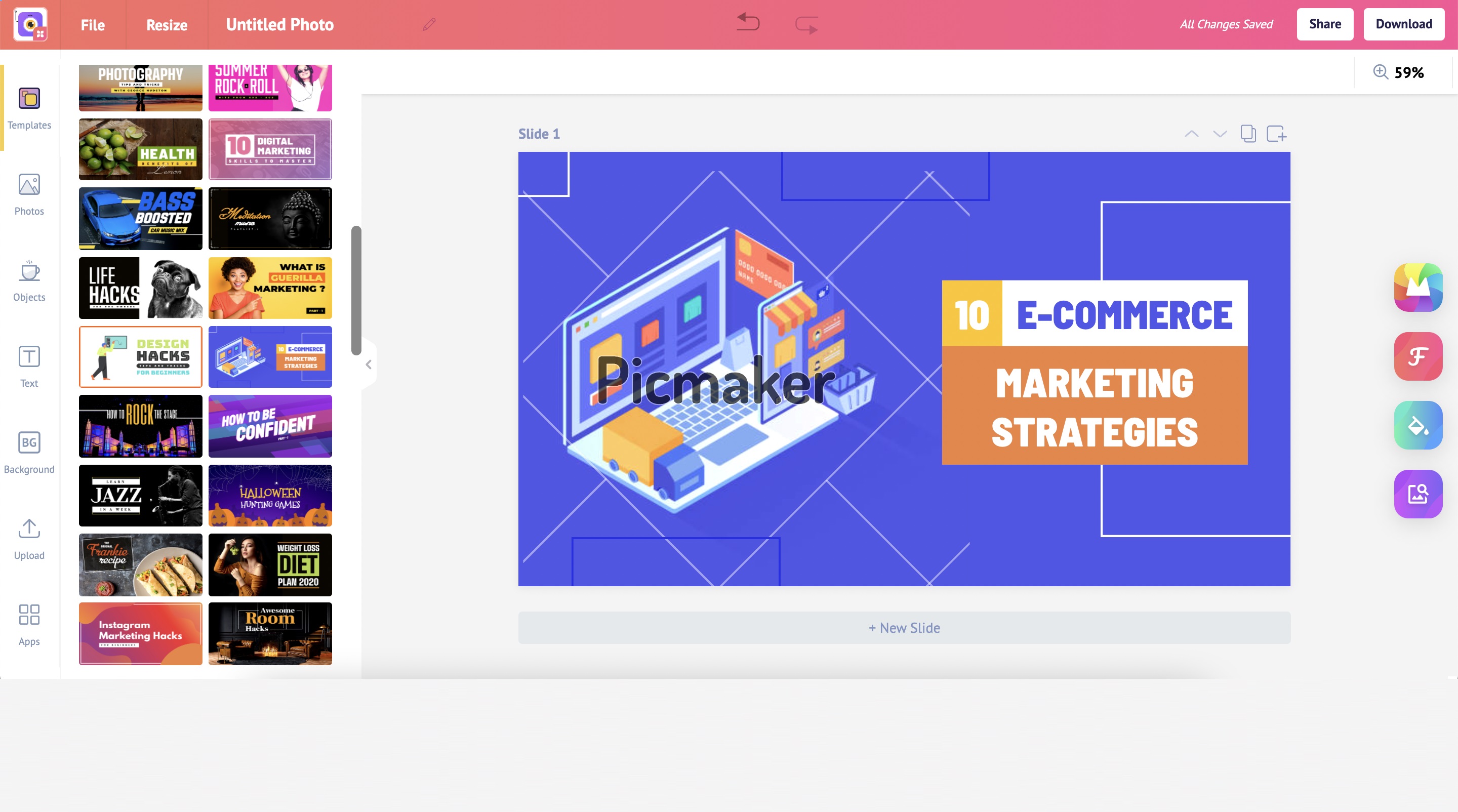 Find detailed information about Picmaker