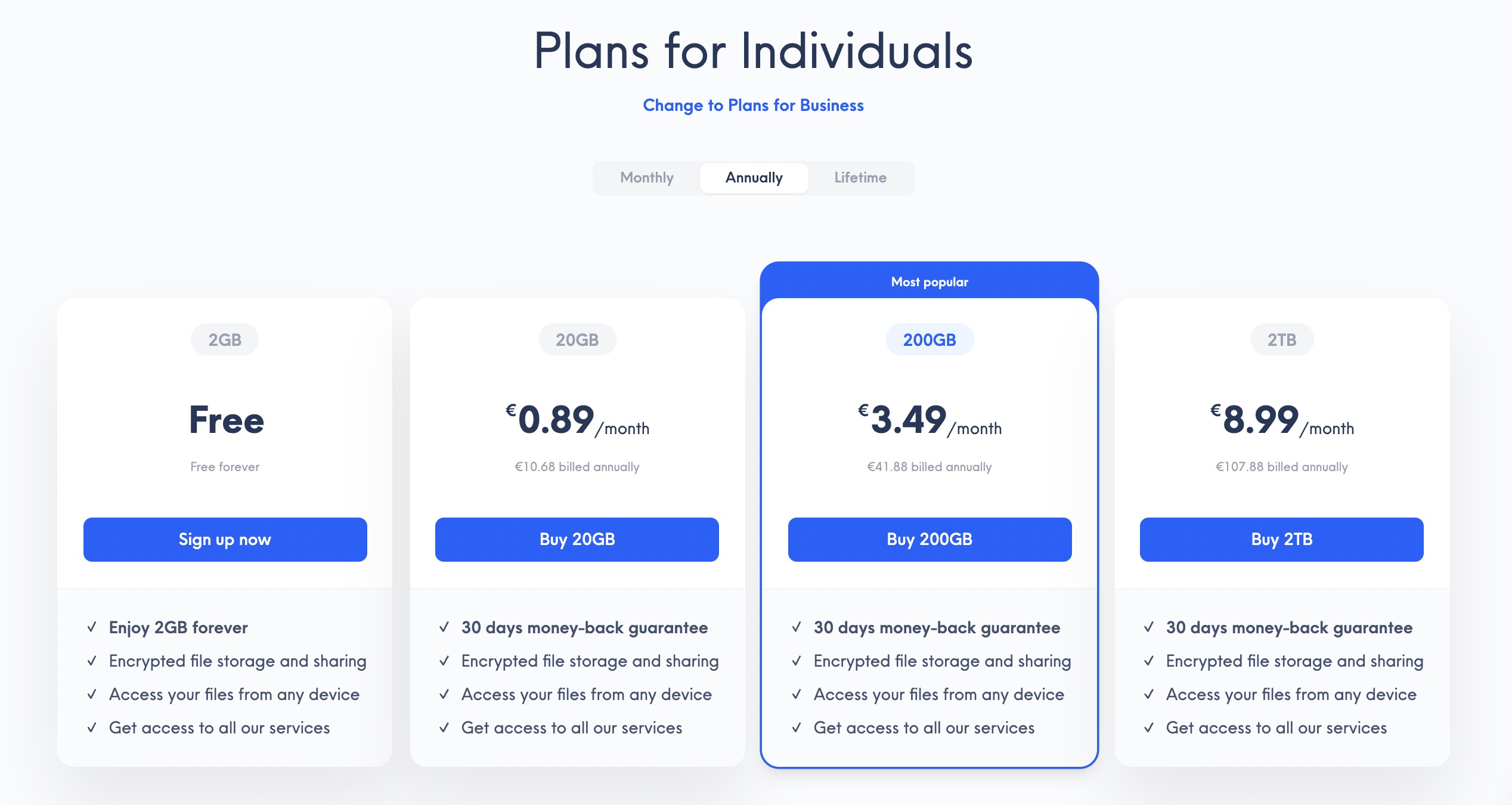 Find pricing, reviews and other details about Internxt