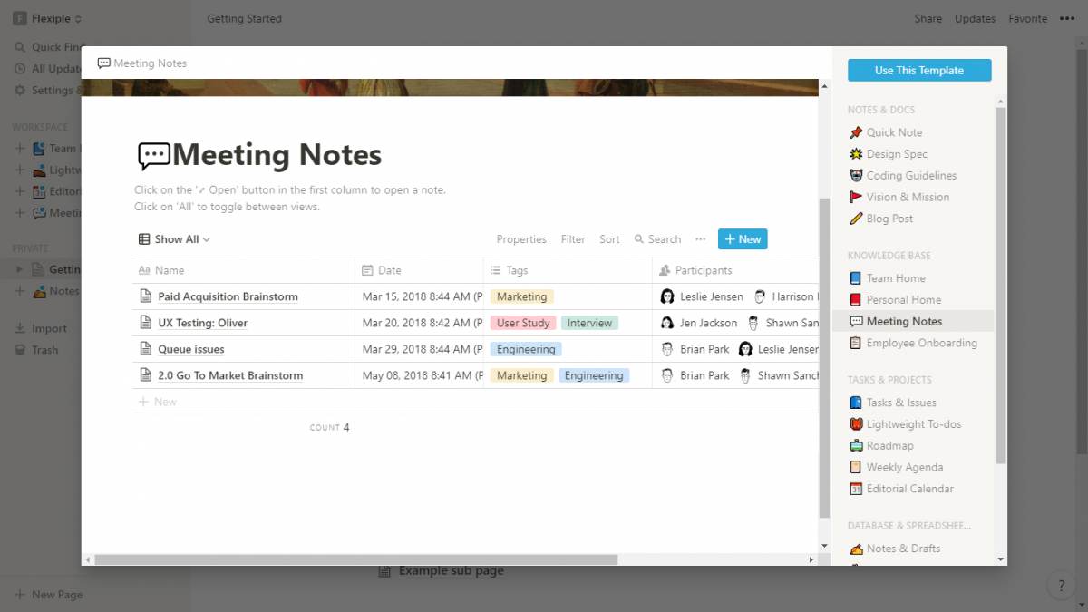 Detailed reviews and information for remote teams Notion