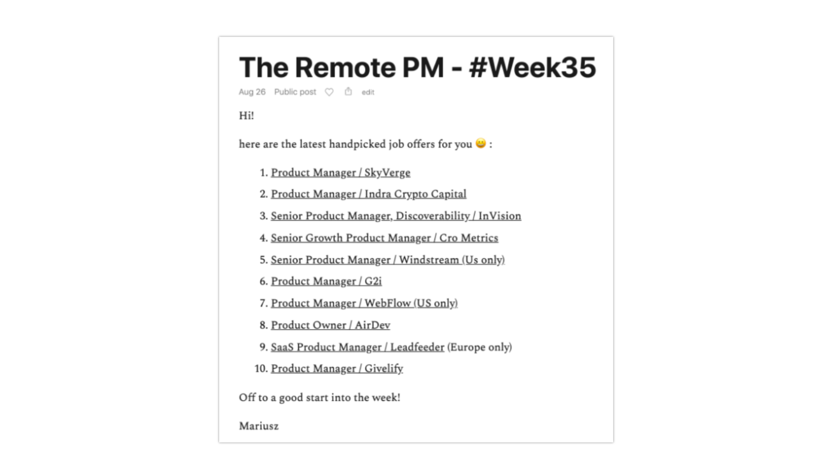 50 Best Alternatives to The Remote PM