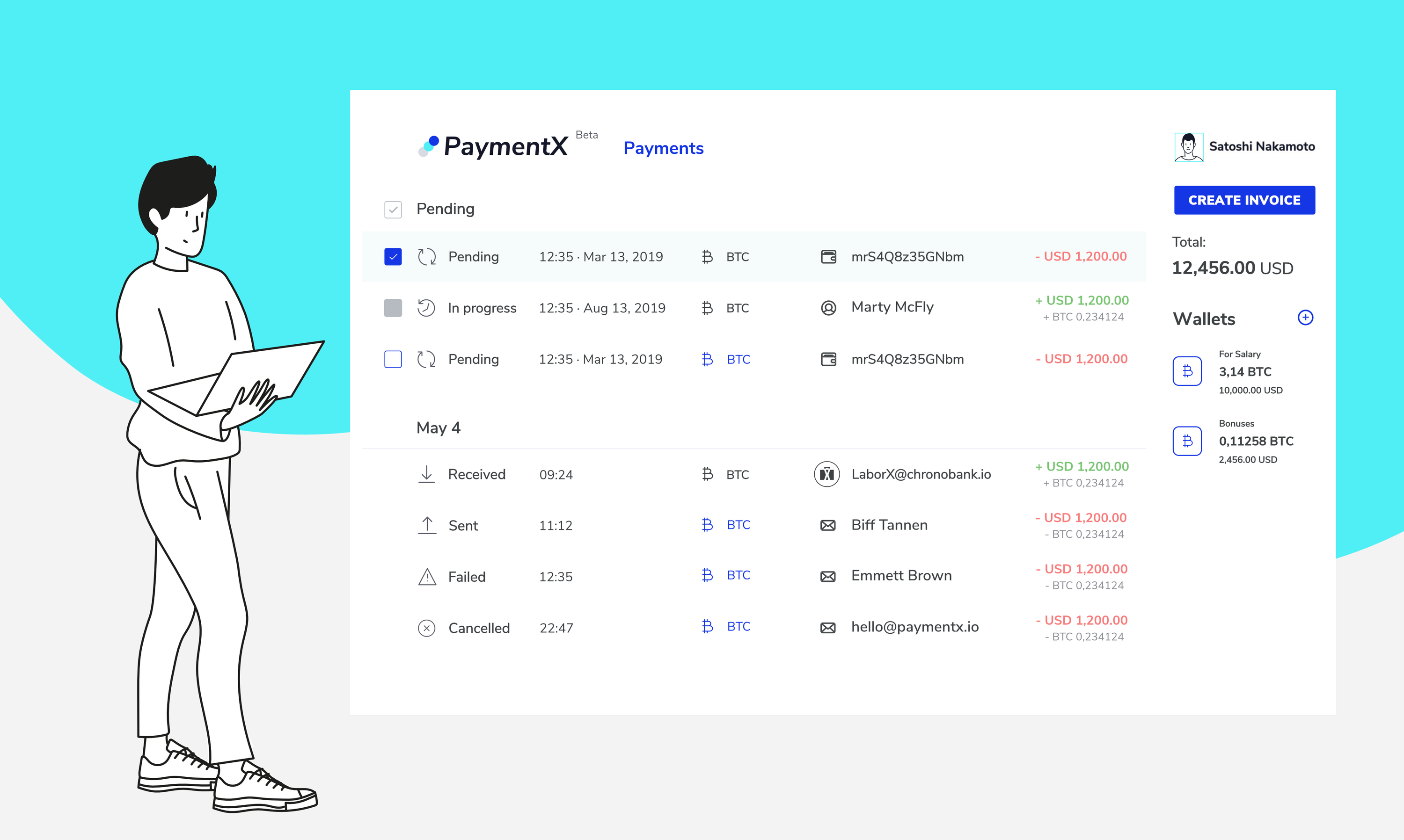 Find detailed information about PaymentX